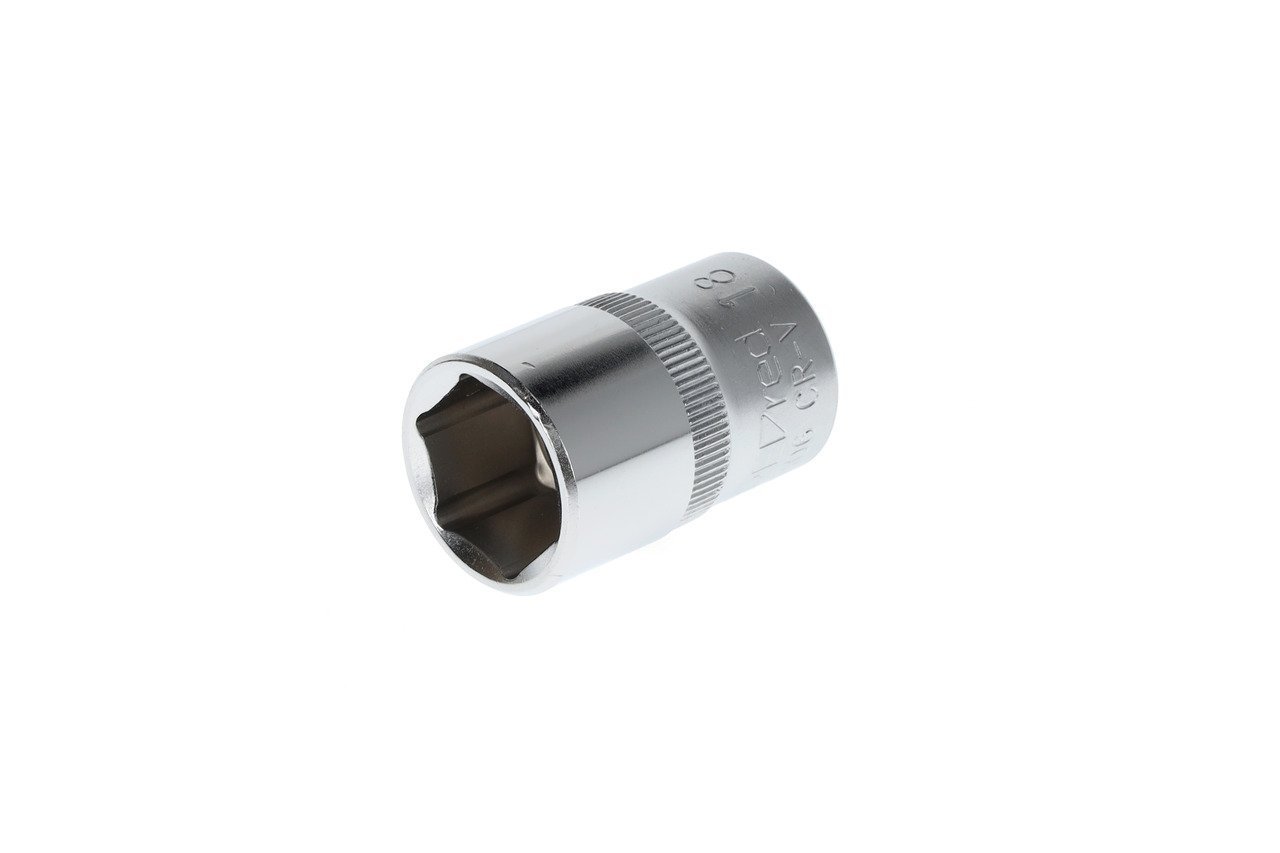 GEDORE R61001806 Steckschlüsseleinsatz 1/2" 6-kant 18 mm Länge 38 mm Produktbild img2 L