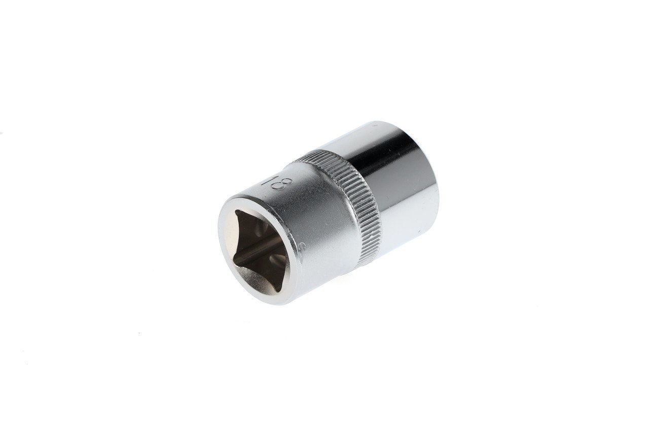 GEDORE R61001806 Steckschlüsseleinsatz 1/2" 6-kant 18 mm Länge 38 mm Produktbild img4 L