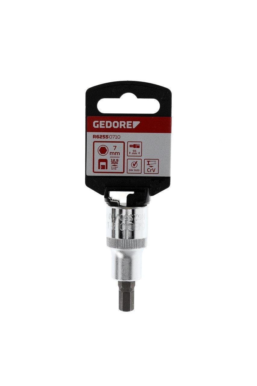 GEDORE R62550710 Schraubendrehereinsatz 1/2" 7 mm Länge 55 mm Produktbild img7 L