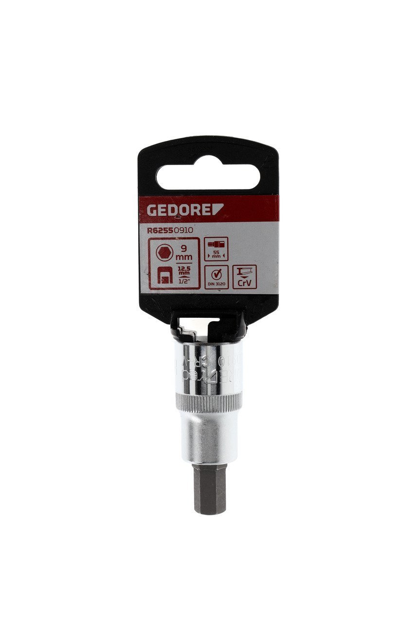 GEDORE R62550910 Schraubendrehereinsatz 1/2" 9 mm Länge 55 mm Produktbild img7 L