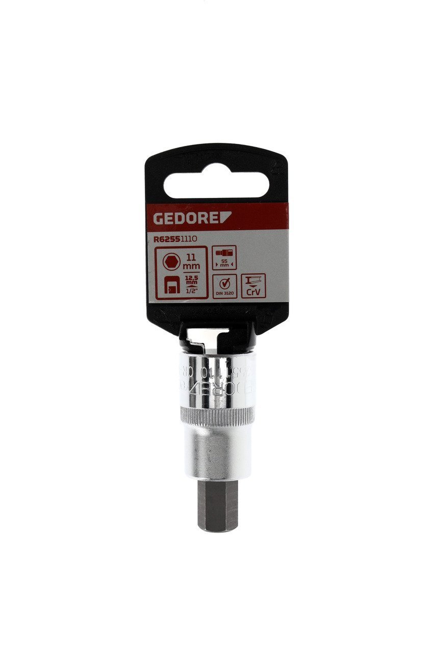 GEDORE R62551110 Schraubendrehereinsatz 1/2" 11 mm Länge 55 mm Produktbild img7 L