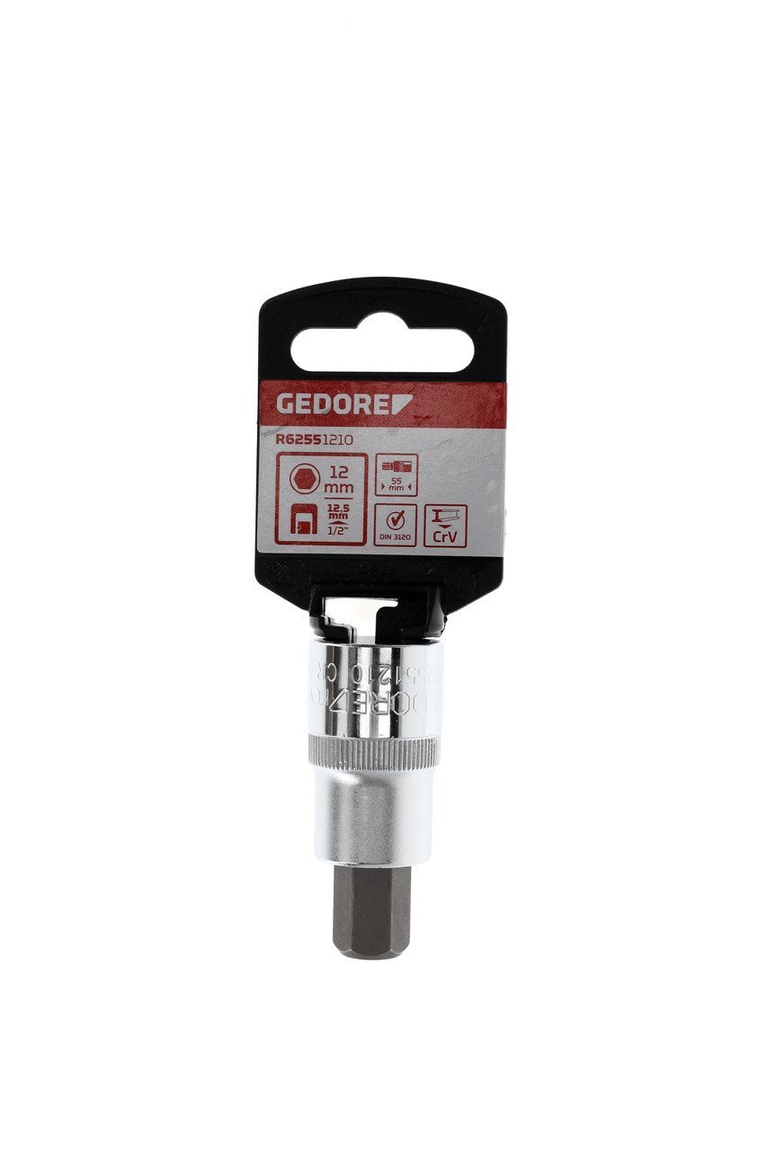 GEDORE R62551210 Schraubendrehereinsatz 1/2" 12 mm Länge 55 mm Produktbild img7 L