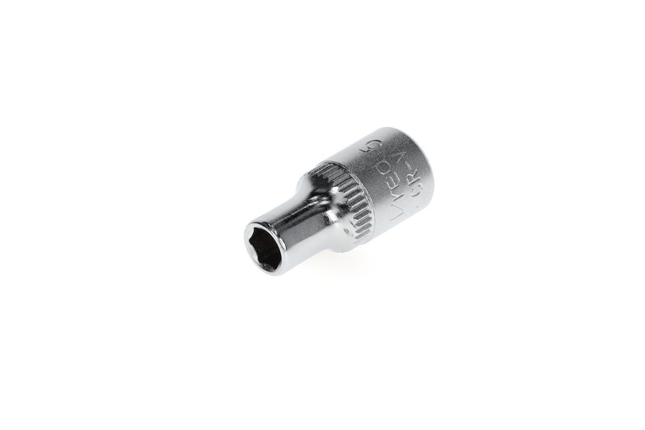 R41000503 Steckschlüsseleinsatz 1/4" 6-kant 5 mm Länge 25 mm Produktbild img2 L
