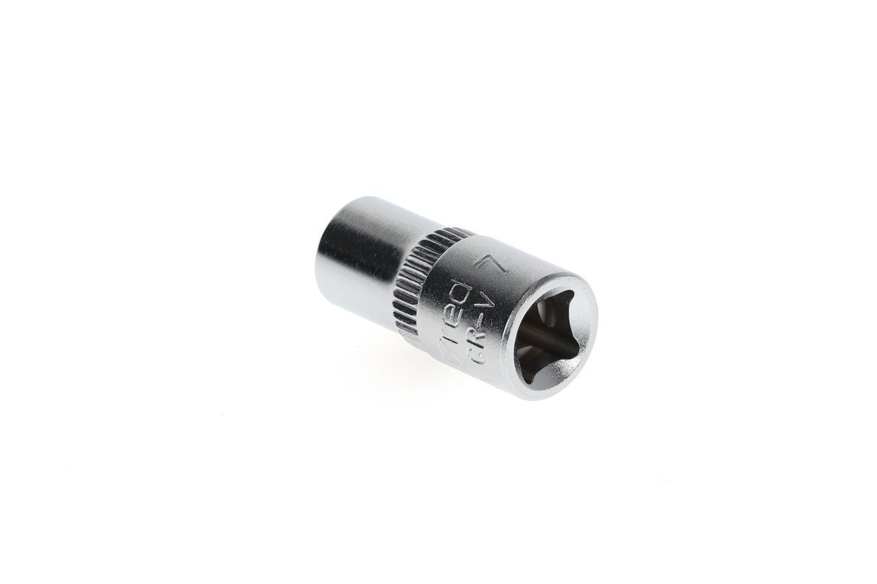 R41000703 Steckschlüsseleinsatz 1/4" 6-kant 7 mm Länge 25 mm Produktbild img3 L