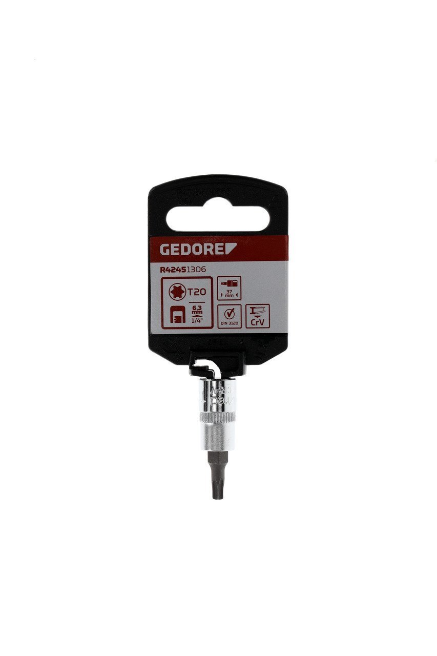 GEDORE R4245 Schraubendrehereinsatz 1/4" für Innen-TX-Schrauben, kurz Produktbild img7 L