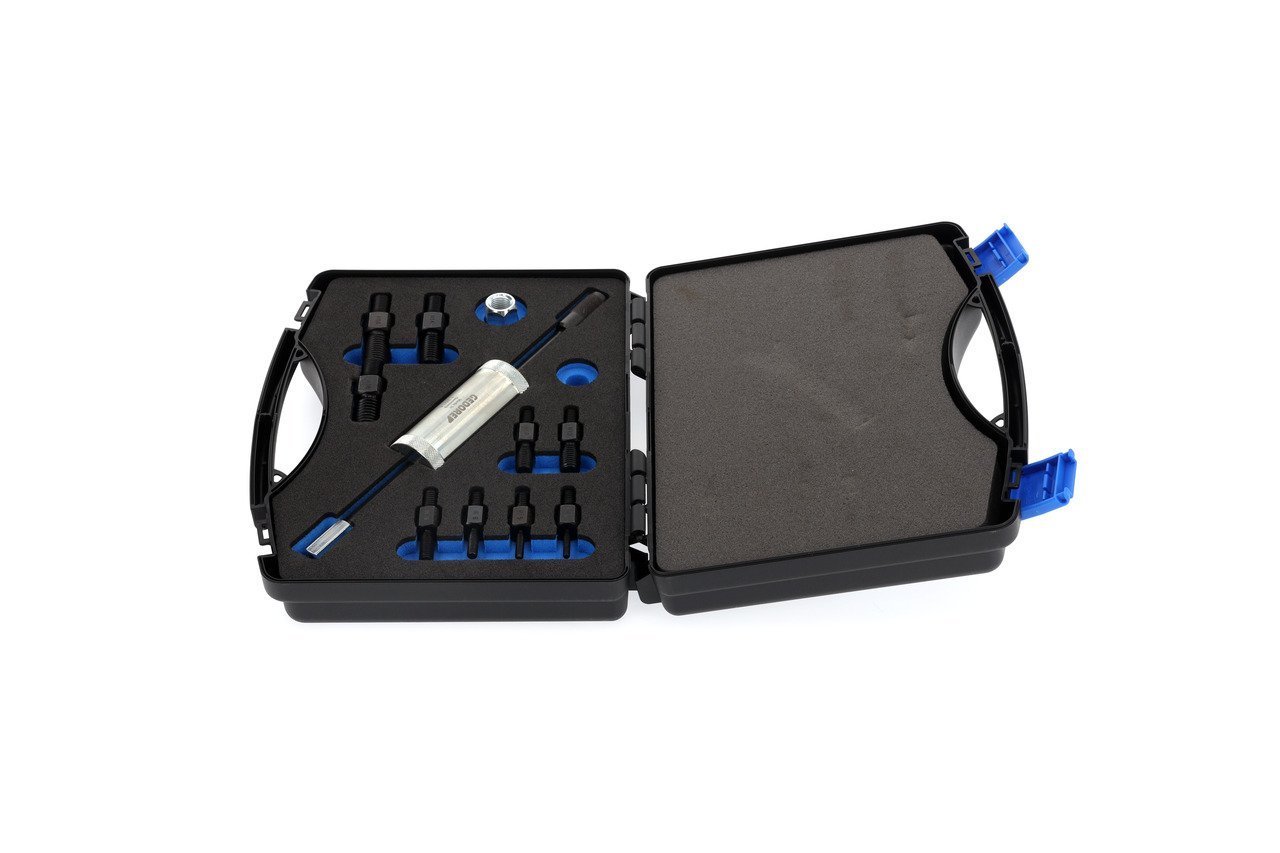 GEDORE 1.81/K-12 Gewindeadapter-Satz mit Gleithammer 700 g, 11-teilig Produktbild img3 L