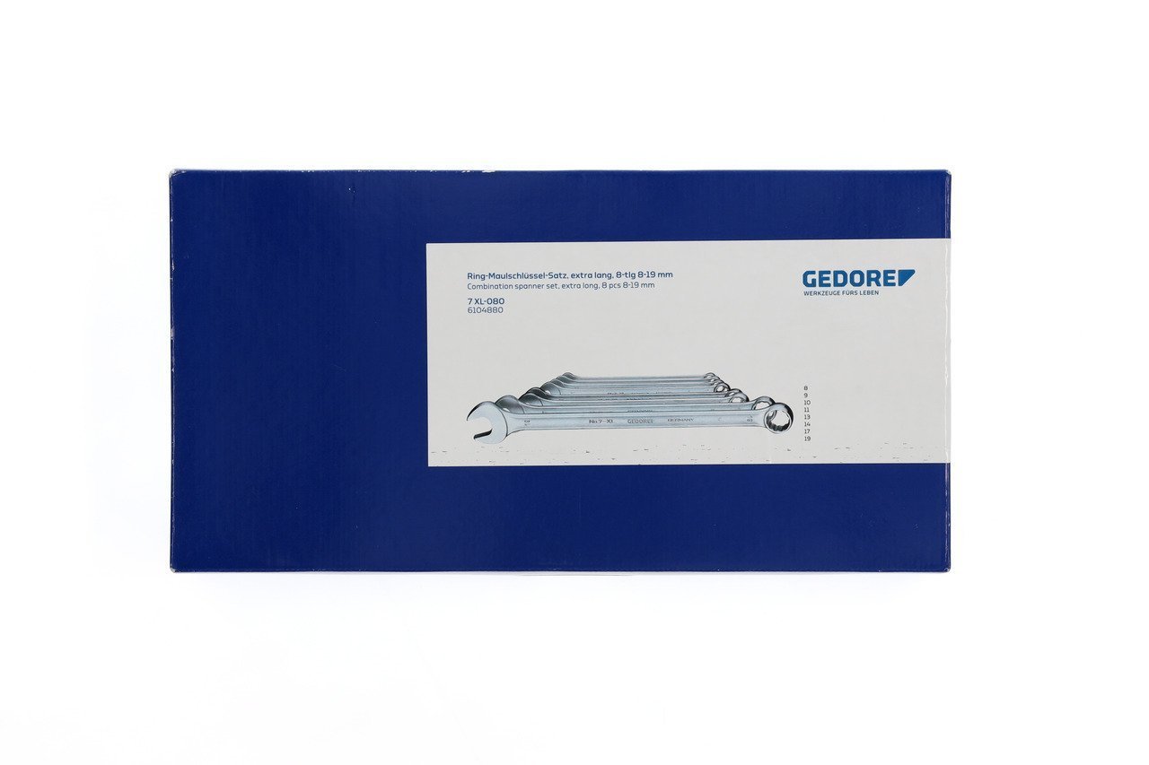GEDORE 7 XL Ring-Maulschlüssel-Satz extra lang Produktbild img6 L