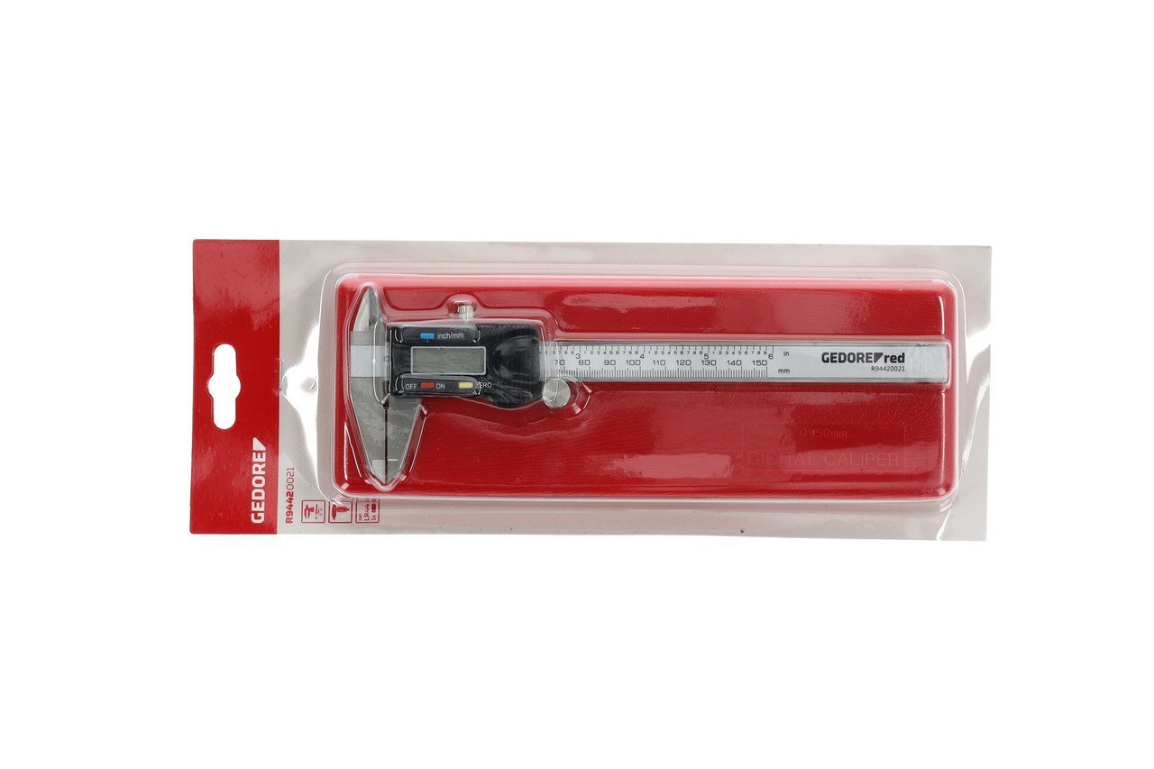 GEDORE R94420021 Messschieber digital 153 mm mm/inch Produktbild img6 L