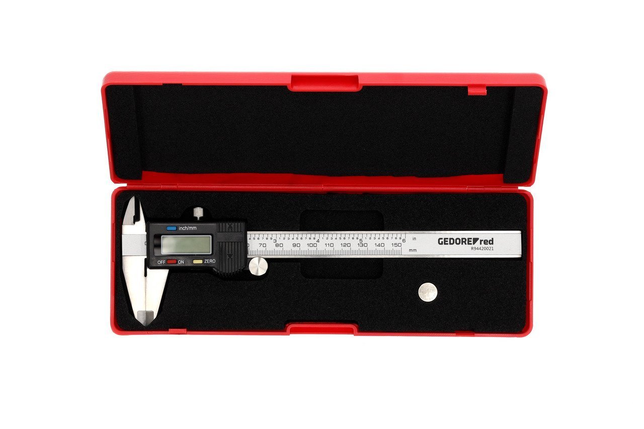 GEDORE R94420021 Messschieber digital 153 mm mm/inch Produktbild img2 L