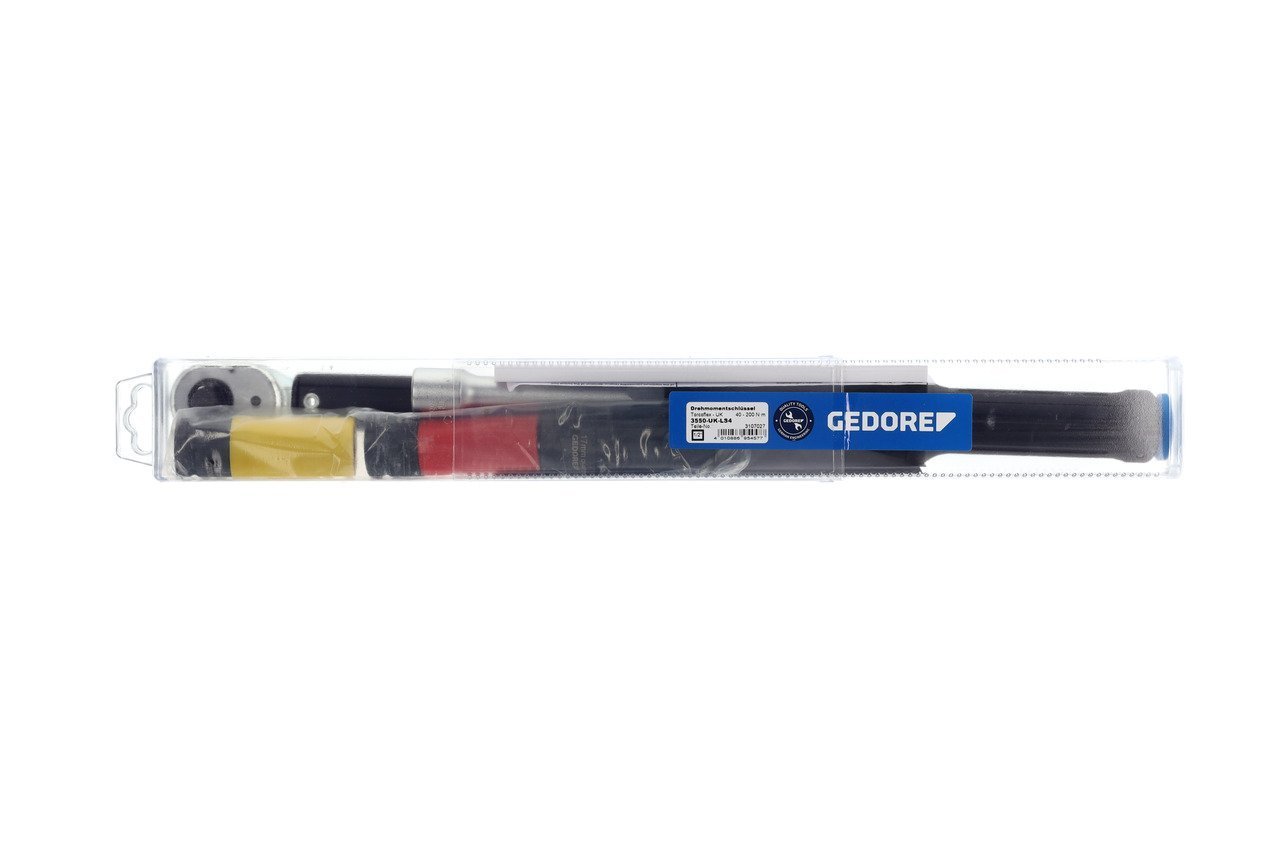 GEDORE 3550-UK-LS4 Drehmomentschlüssel TORCOFLEX UK Set 1/2" 40-200 Nm Produktbild img7 L