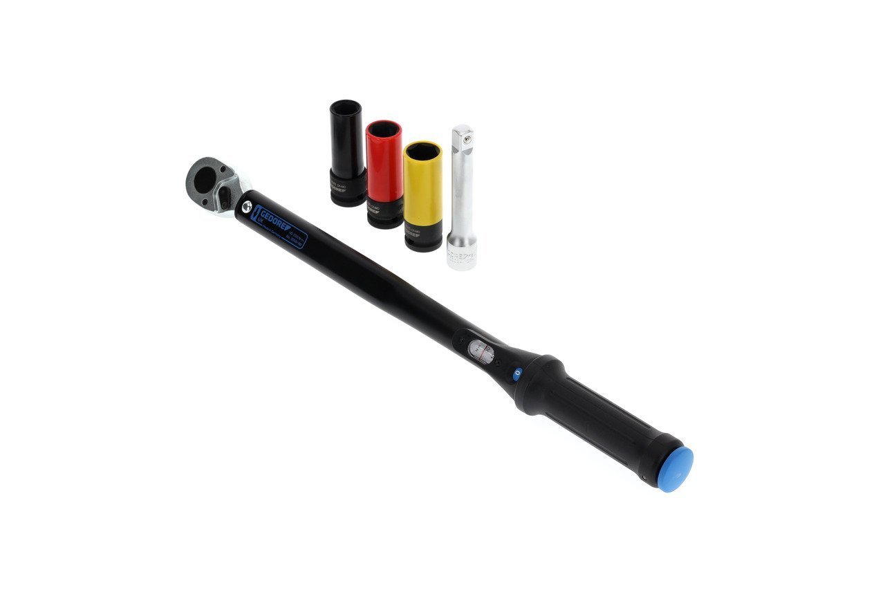 GEDORE 3550-UK-LS4 Drehmomentschlüssel TORCOFLEX UK Set 1/2" 40-200 Nm Produktbild img3 L
