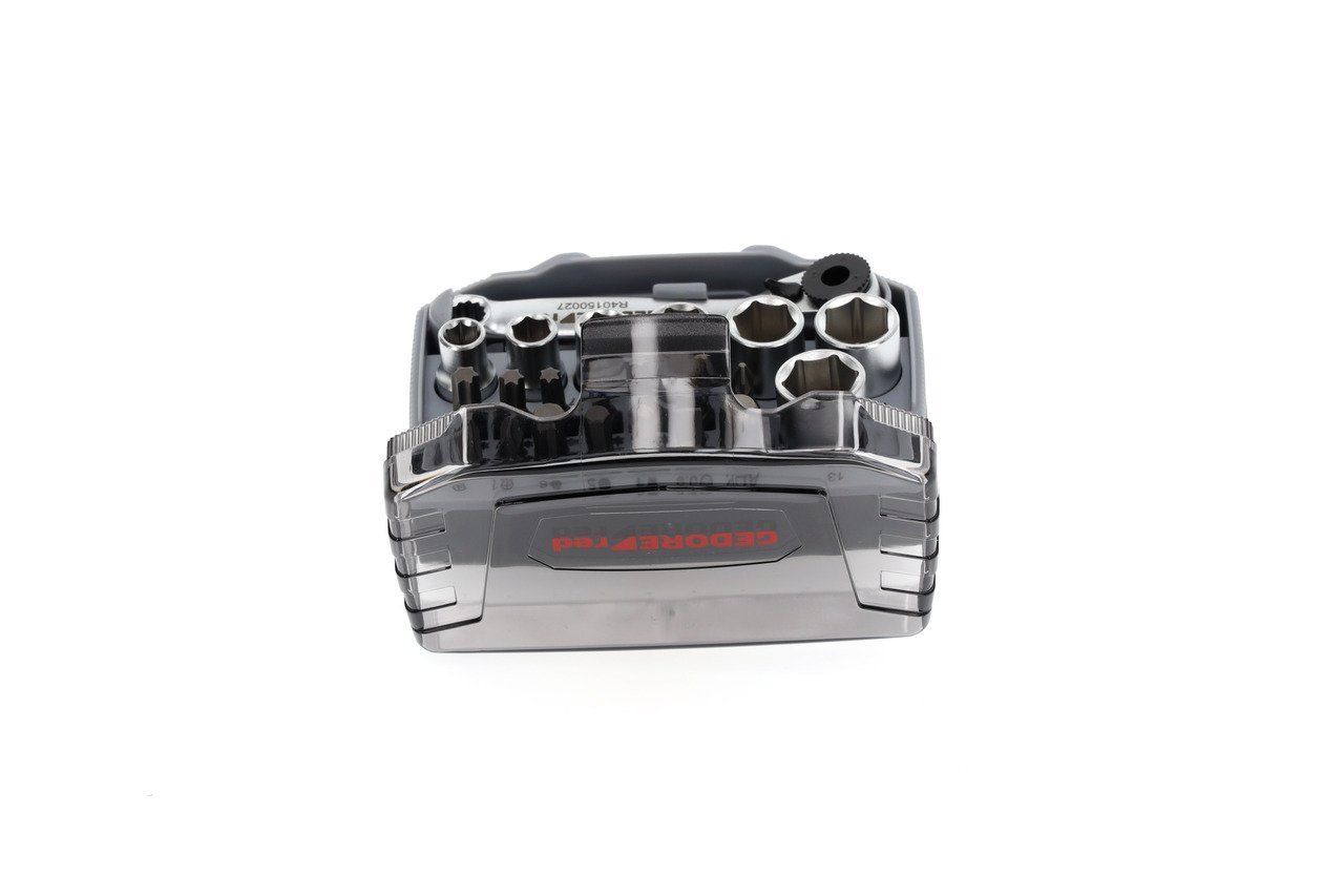 GEDORE R49005023 Steckschlüssel-Satz 1/4" 6-13mm +Bits 23-teilig Produktbild img4 L