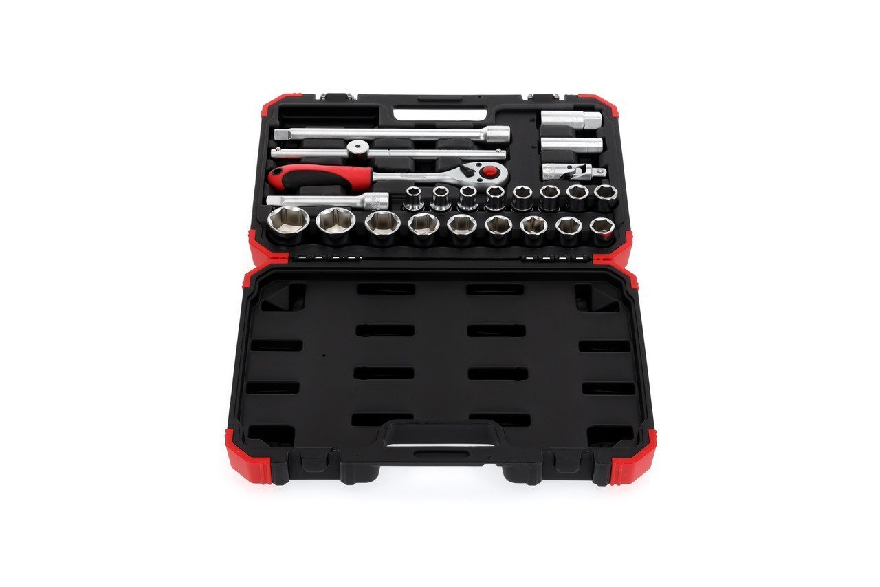 GEDORE R69003024 Steckschlüssel-Satz 1/2" 10-32mm 24-teilig Produktbild img4 L