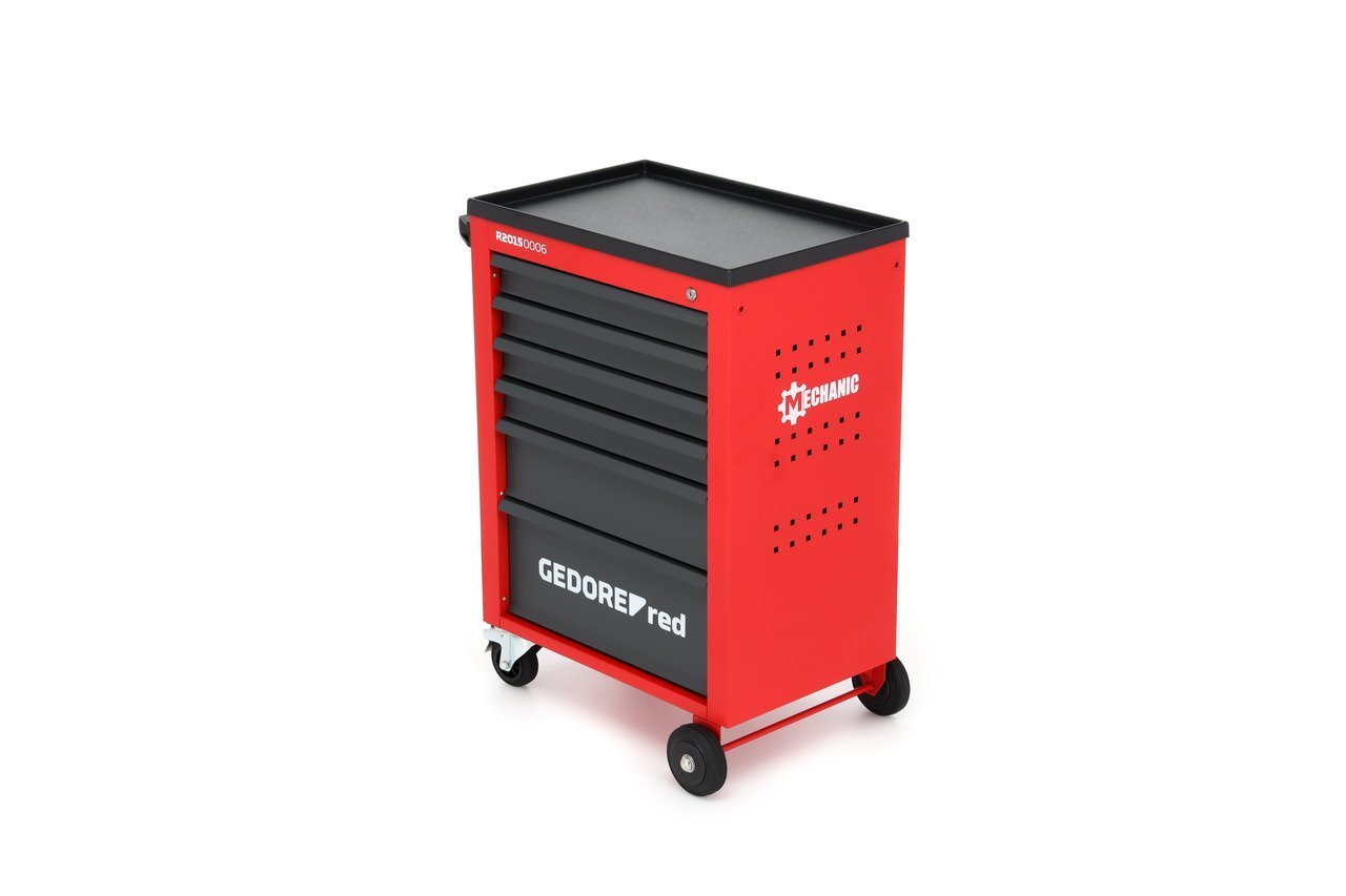 GEDORE R20150006 Werkstattwagen MECHANIC 6 Schubladen 910x628x418 mm Produktbild img3 L
