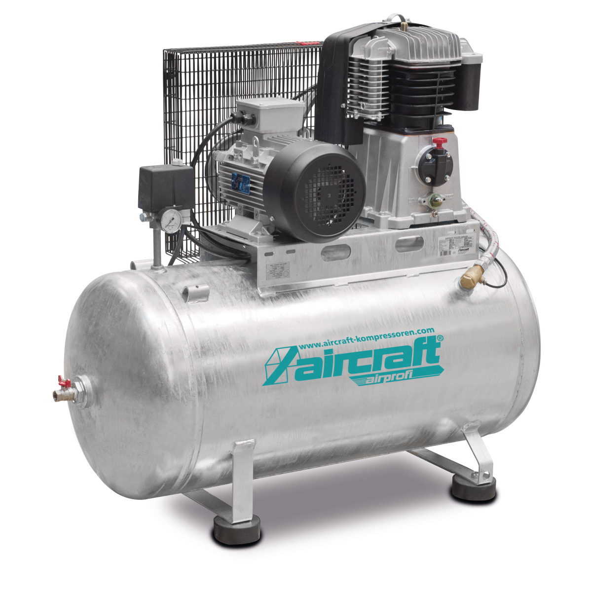 Aircraft Stationärer Kolbenkompressor (10 bar) AIRPROFI 853/200/10 H Produktbild img1 L