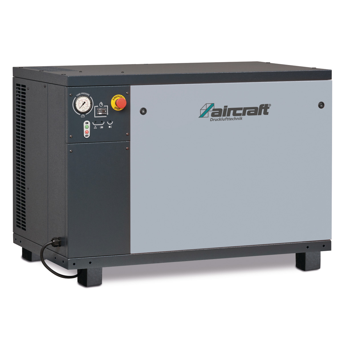 Aircraft Stationärer Kolbenkompressor mit Schalldämmgehäuse AIRPROFI 853/10 Silent Produktbild img1 L