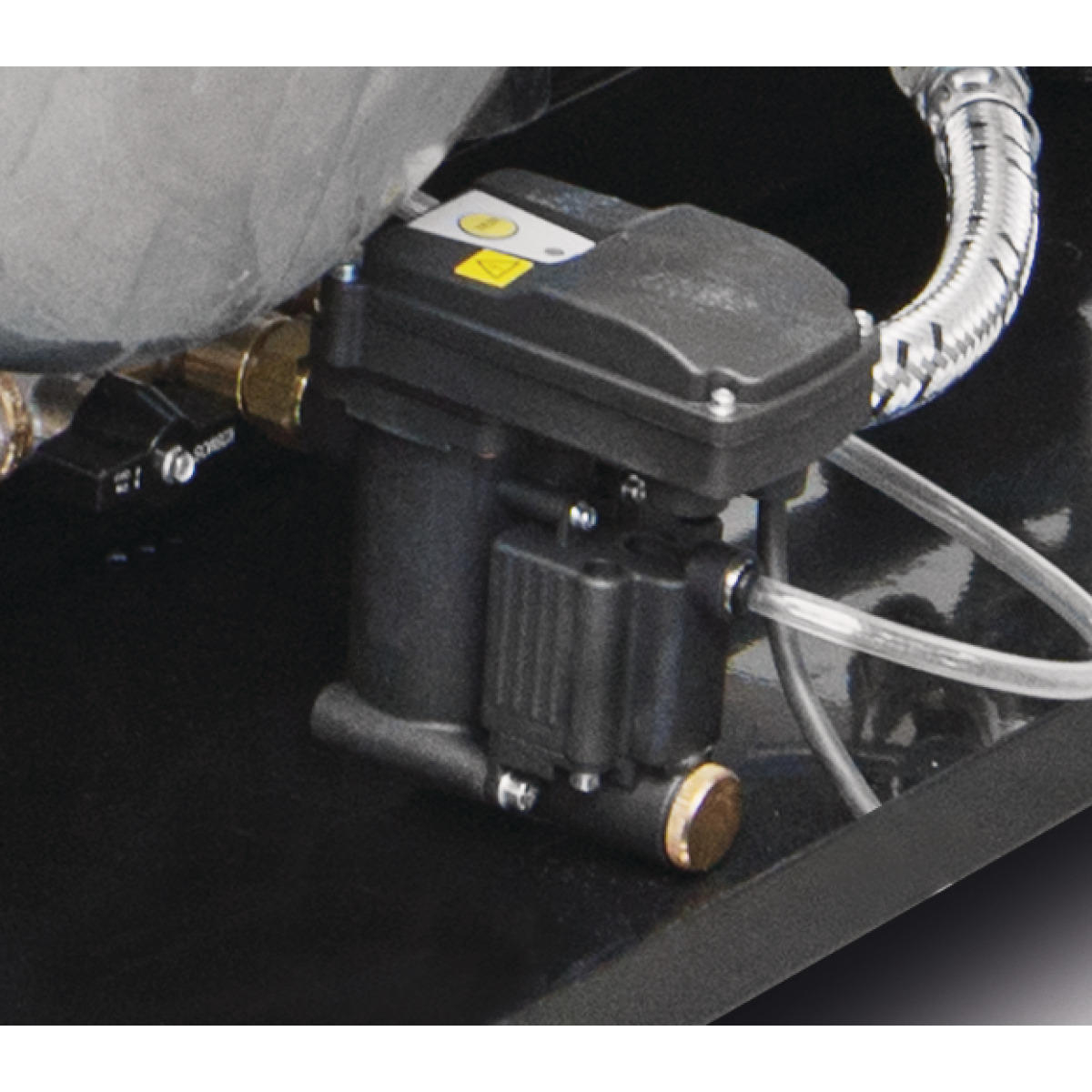 Aircraft Stationärer Kolbenkompressor mit 2x 100 Liter-Druckluftbehältern, Kältetrockner, Feinfilter, Kondensatableiter- und aufbereiter AIRPROFI DUO Produktbild img5 L