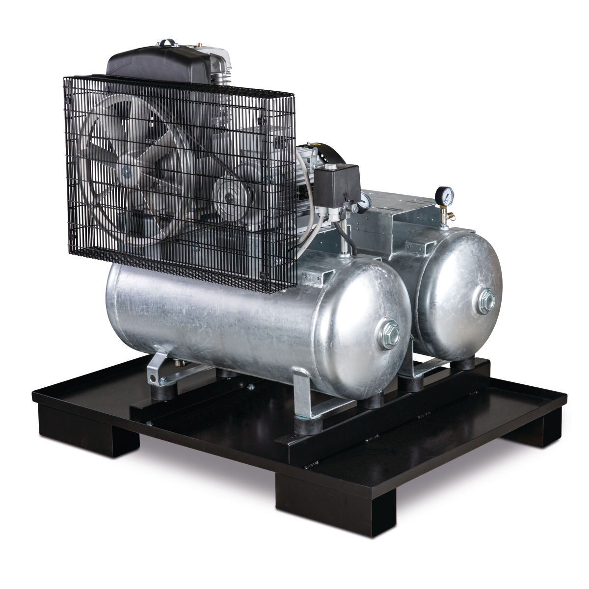 Aircraft Stationärer Kolbenkompressor AIRPROFI DUO 703/2x75/13 Produktbild img3 L