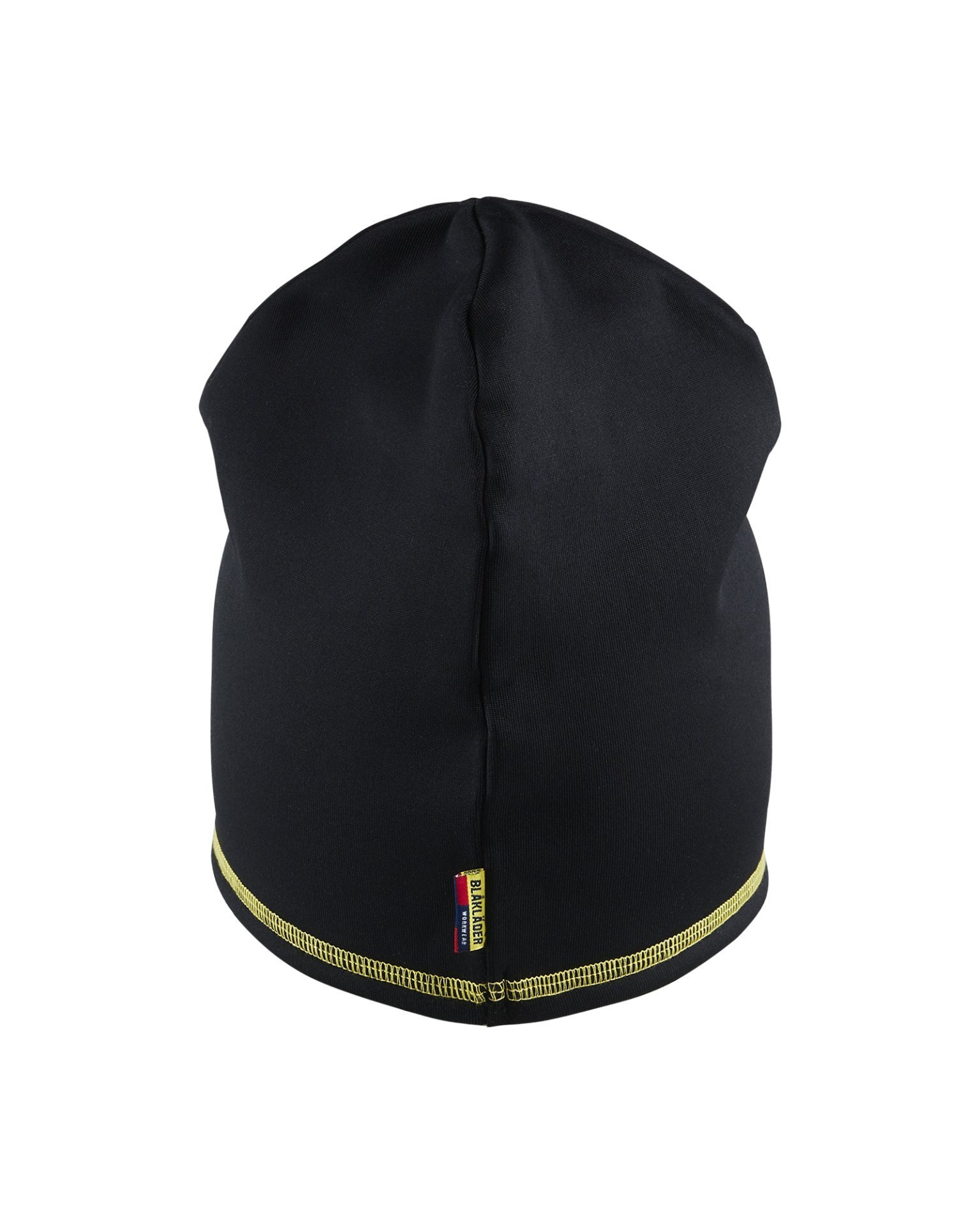 Blakläder Fleece Mütze Schwarz/Gelb One size Produktbild img2 L