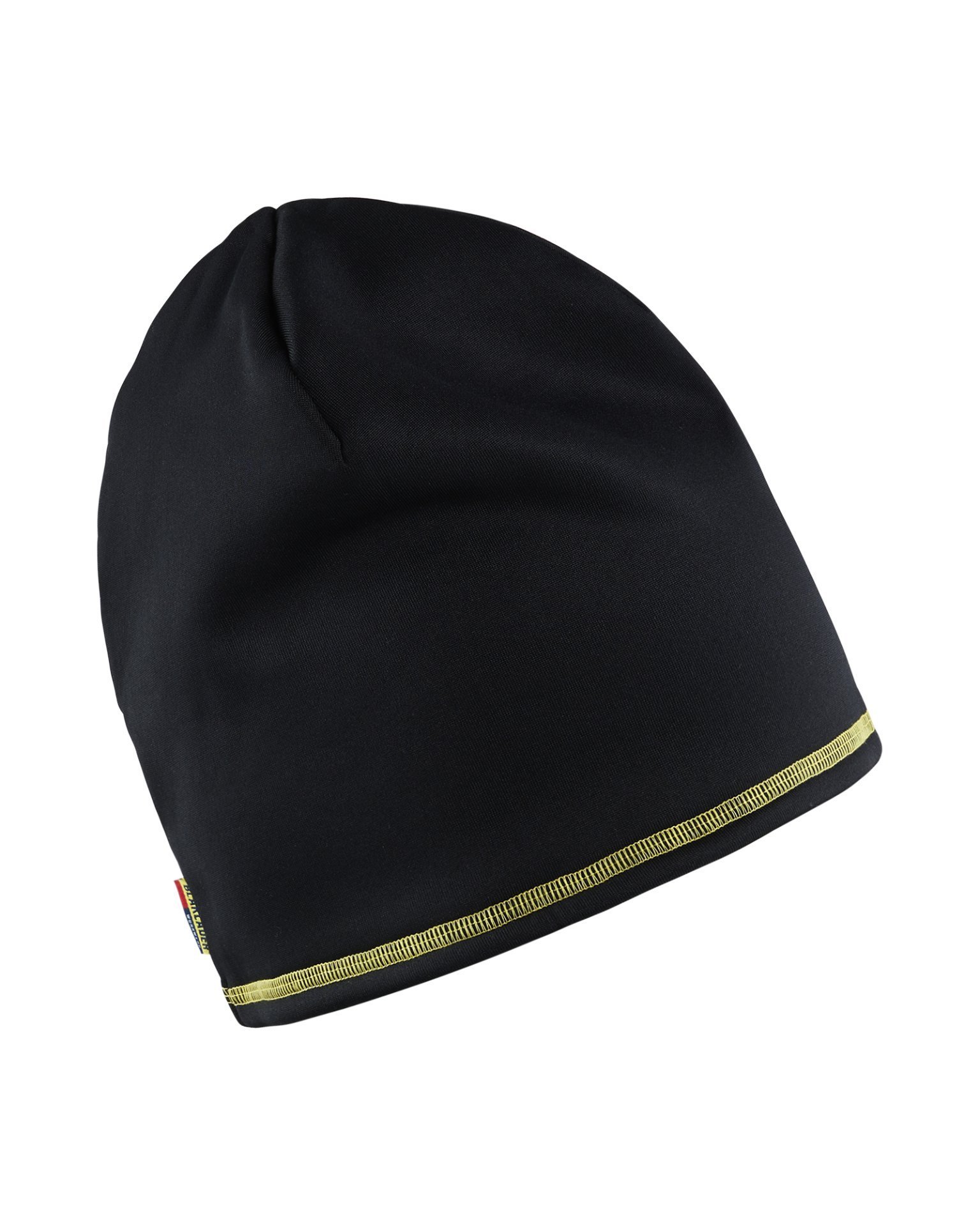 Blakläder Fleece Mütze Schwarz/Gelb One size Produktbild img3 L