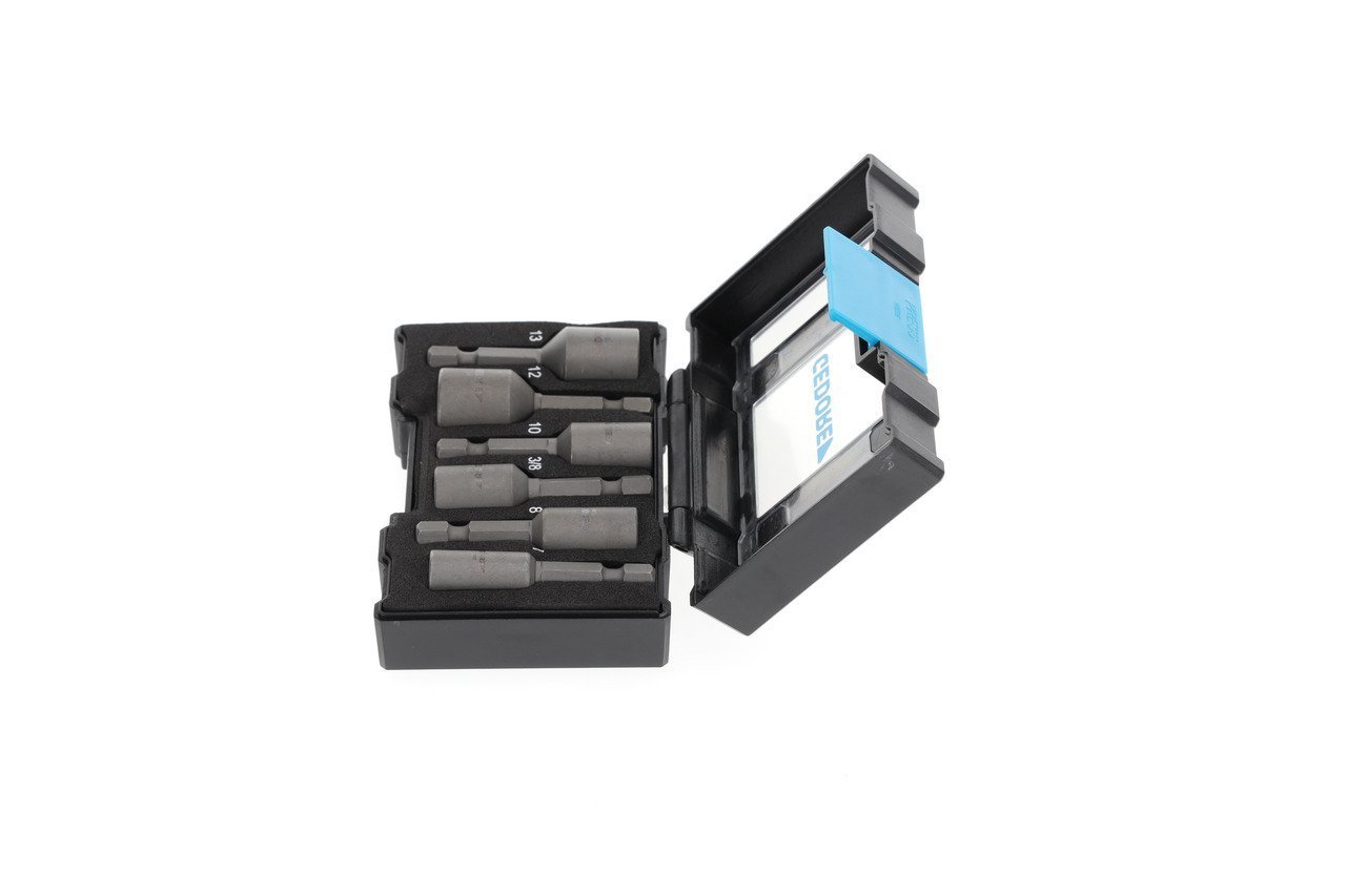 GEDORE 666-006 Bit-Box Steckschlüssel Maschinenaufnahme 6-teilig Produktbild img3 L
