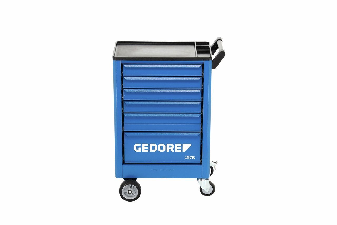 GEDORE 1578 Werkzeugwagen mit 6 Schubladen Produktbild img2 L