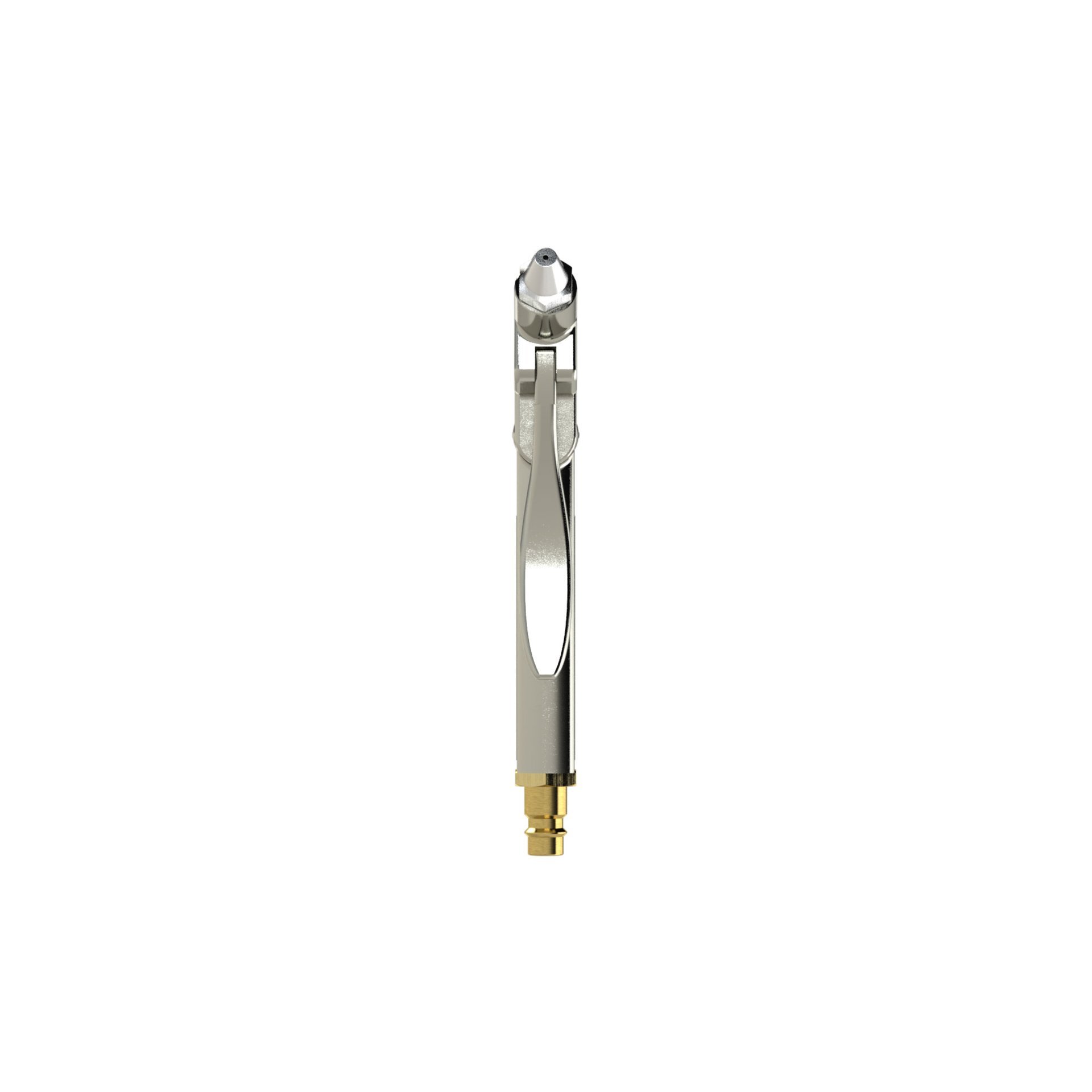 RIEGLER Dosierbare Blaspistole, Standarddüse, Alu-Druckguss vernickelt , NW 7,2 Produktbild img3 L