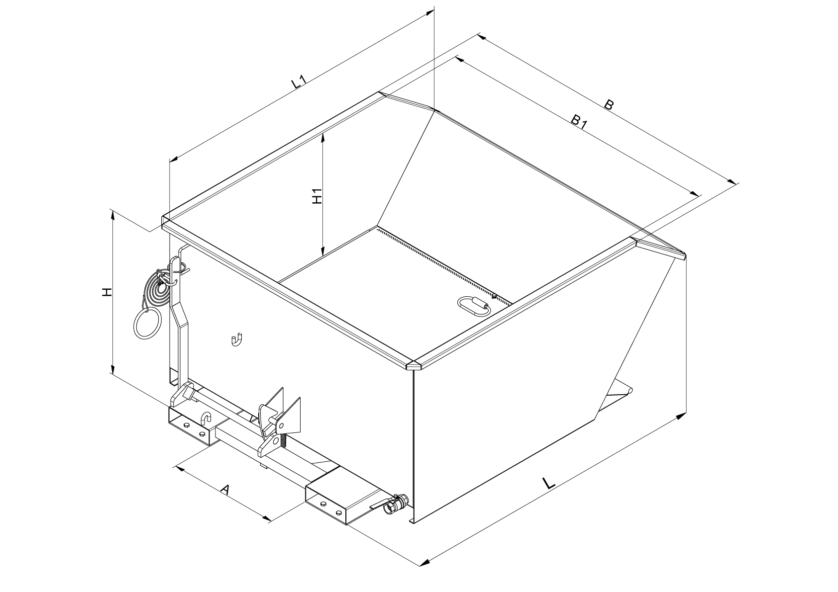 Spänebehälter Produktbild img5 L