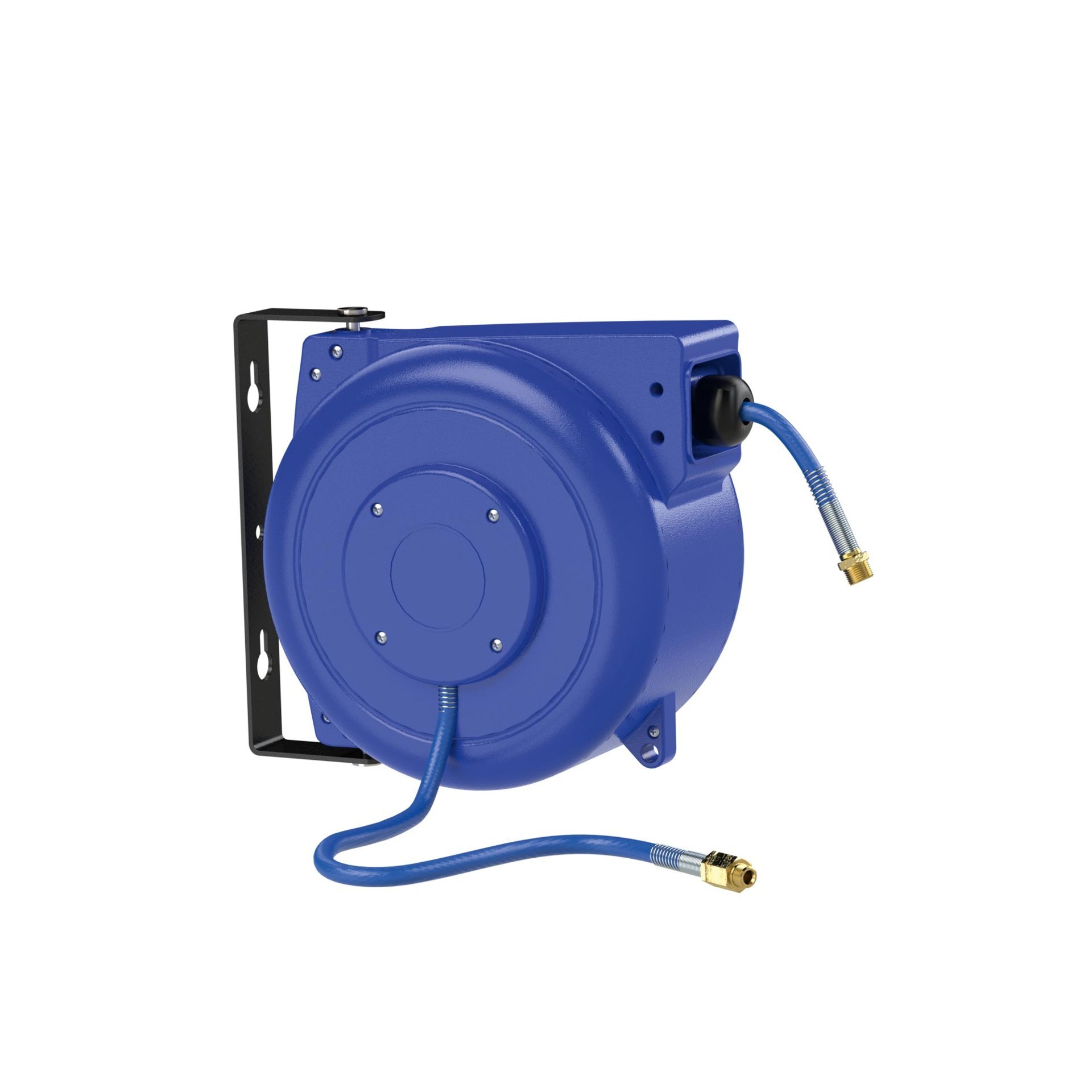 RIEGLER Schlauchaufroller, Druckluft/Wasser, PVC, ø 10x6,5, R 1/4, 15 m Produktbild img1 L