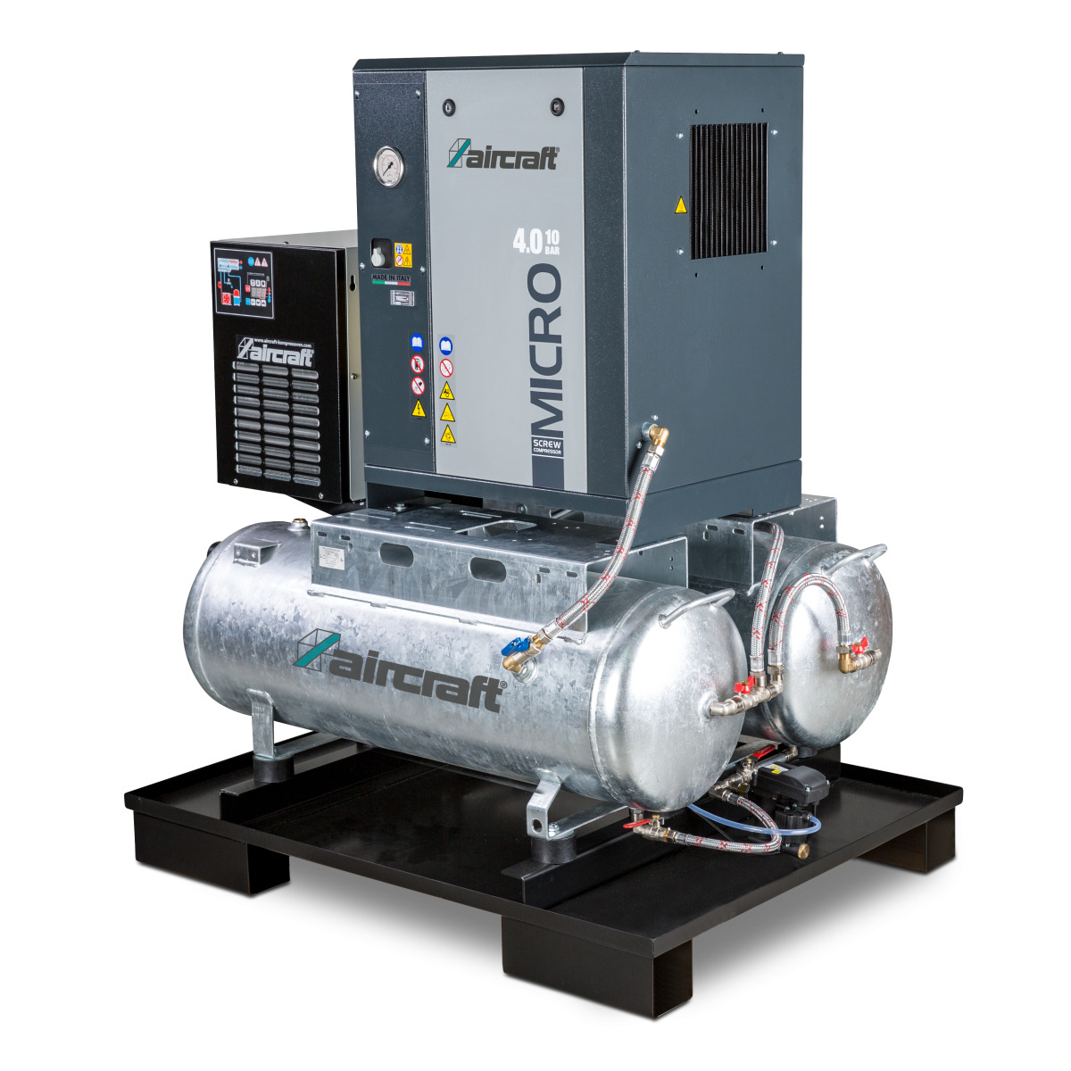 Aircraft Schraubenkompressor A-DUO-MICRO SE 4.0-08 2x100 KK Produktbild img1 L