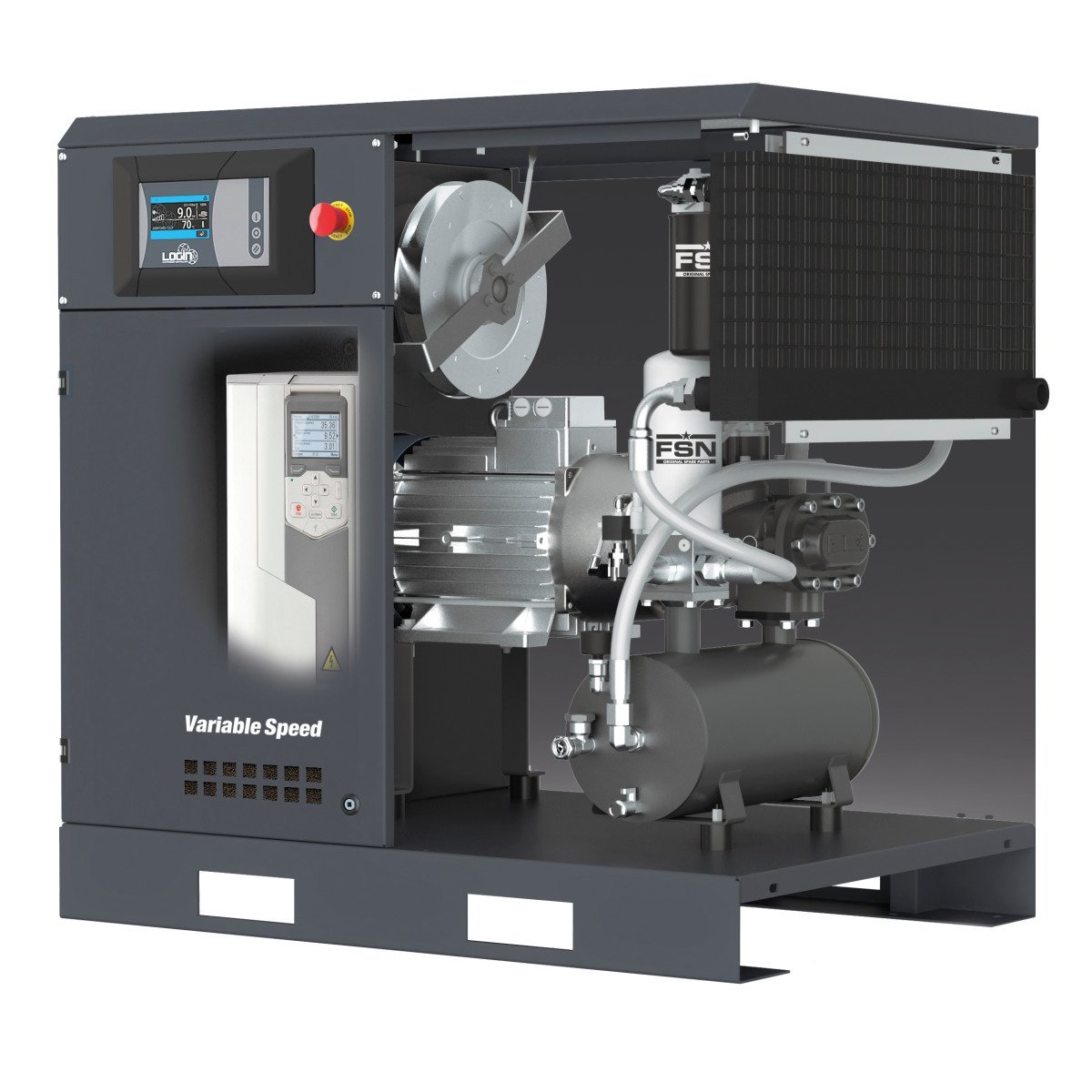 Aircraft Schraubenkompressor A-K-MAX 11-08 VS (IE3) Produktbild img4 L