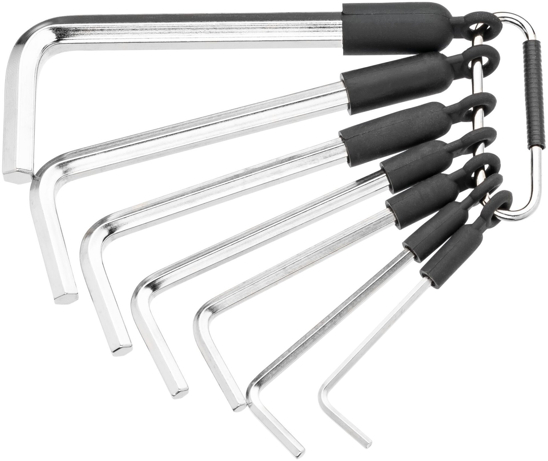 HAZET Winkelschraubendreher Satz 2100A/7R ∙ Innen Sechskant Profil ∙ 7-teilig ∙ <sup>3</sup>⁄<sub>32</sub> – <sup>5</sup>⁄<sub>16</sub> Produktbild img1 L