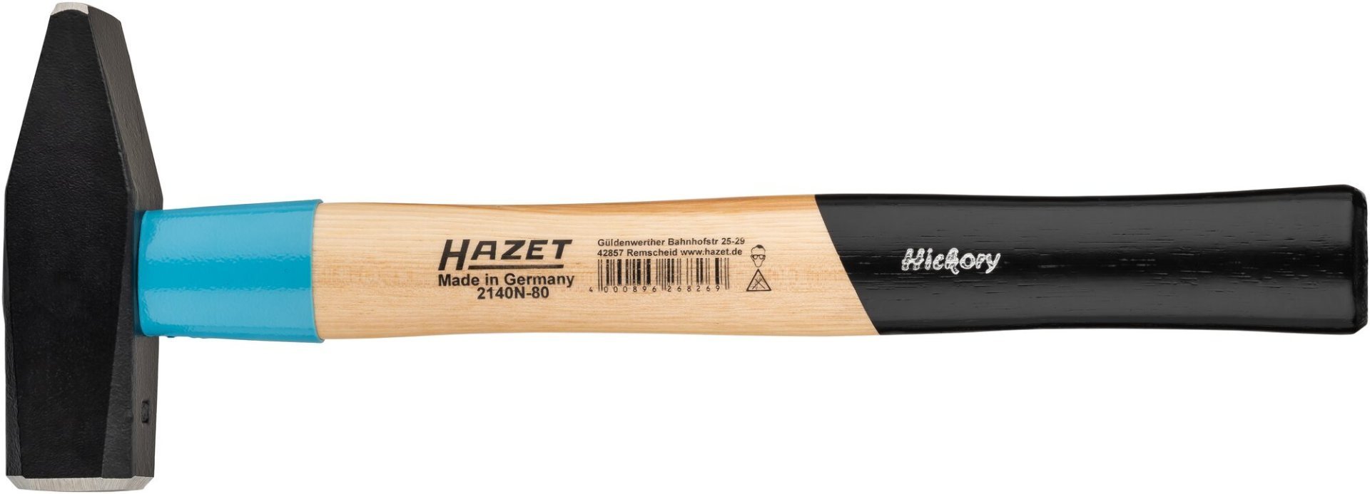 HAZET Schlosserhammer BluGuard 2140N-80 ∙ Länge: 350 mm Produktbild img4 L