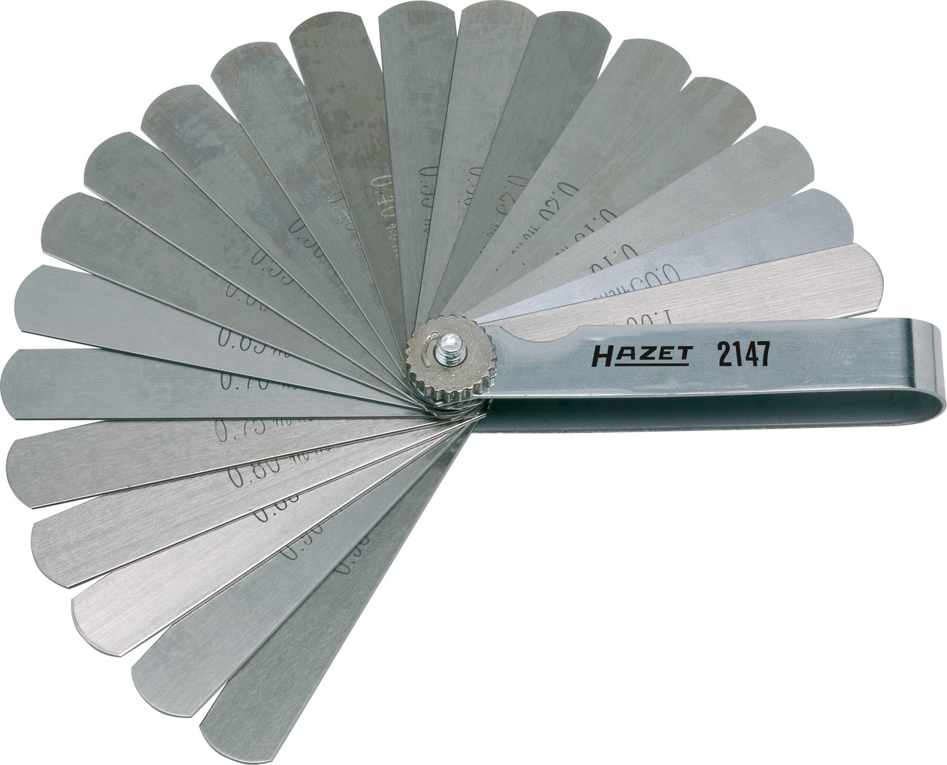 HAZET Fühlerlehre 2147 ∙ Länge: 84 mm ∙ 0,05 – 1,0 Produktbild img1 L