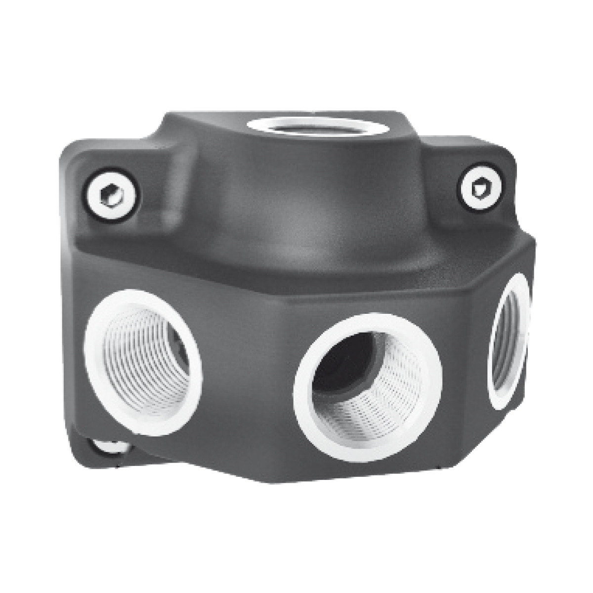 Aircraft Luftverteilerdose PA 3/4" + 3 x 1/2" Produktbild img1 L