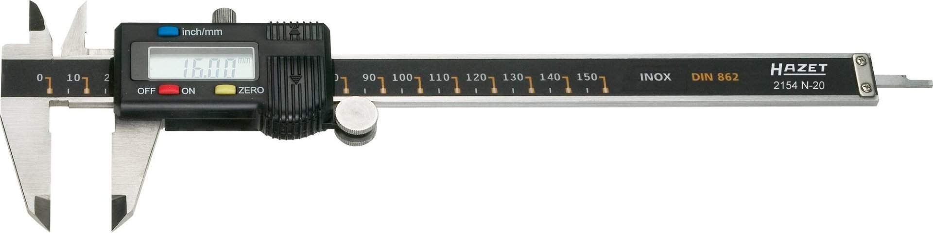 HAZET Messschieber ∙ digital 2154N-20 ∙ Länge: 234 mm Produktbild img1 L