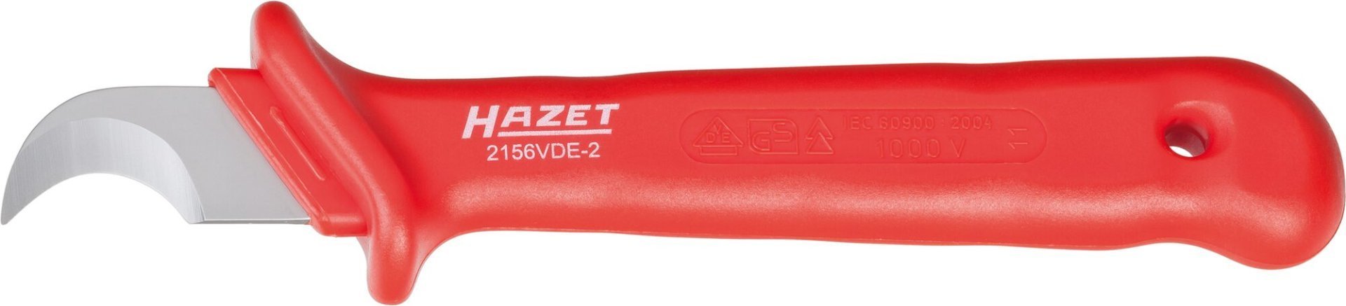 HAZET Kabel- und Abisoliermesser ∙ schutzisoliert 2156VDE-2 ∙ Länge: 180 mm Produktbild img1 L