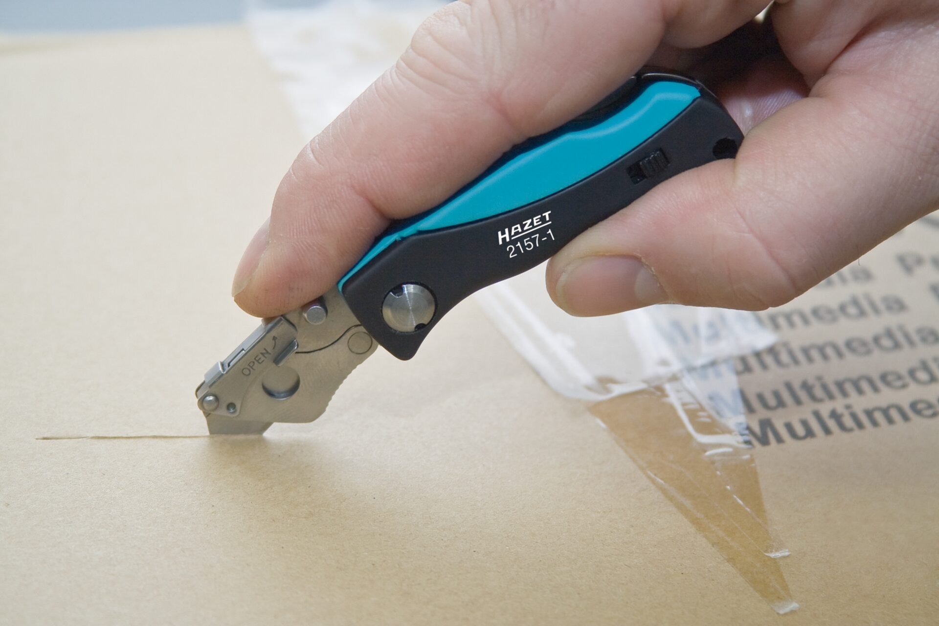 HAZET Mini Klappmesser 2157-2 ∙ Länge: 100 mm Produktbild img2 L