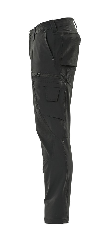 Funktionshose, ULTIMATE STRETCH Hose Größe 76C45, schwarz Produktbild img2 L