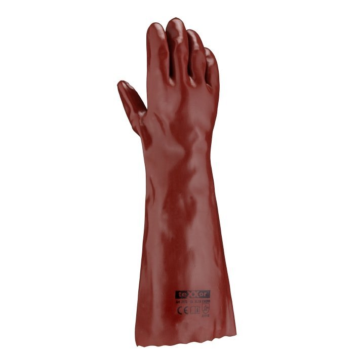 teXXor PVC-Handschuh ROTBRAUN Nr.: 2173 Gr.: 10 Produktbild img1 L