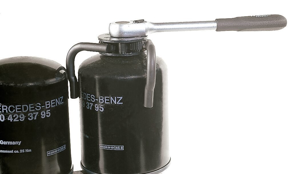 HAZET Kartuschenschlüssel 2195 ∙ 1/2 Zoll (12,5 mm) Vierkant hohl ∙ 90 – 140 mm Produktbild img2 L