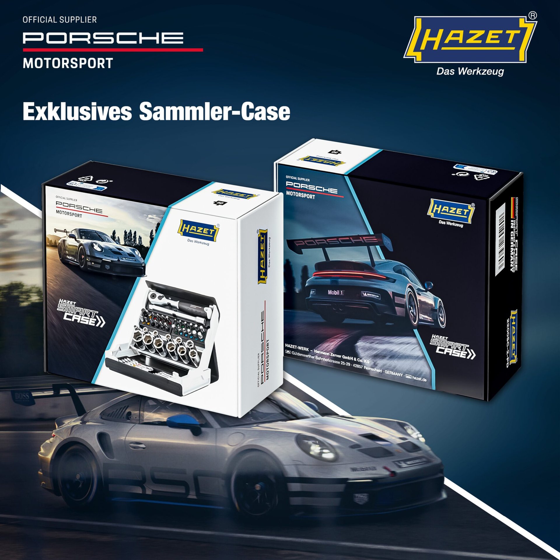 HAZET SmartCase Steckschlüssel Satz 2200SC-2-PD ∙ 1/4 Zoll (6,3 mm) Sechskant massiv, 1/4 Zoll (6,3 mm) Vierkant hohl ∙ Außen Doppelsechskant-Tractionsprofil, Schlitz Profil, Kreuzschlitz Profil PH, Pozidriv Profil PZ, Innen Sechskant Profil, Innen TORX® Profil Produktbild img7 L