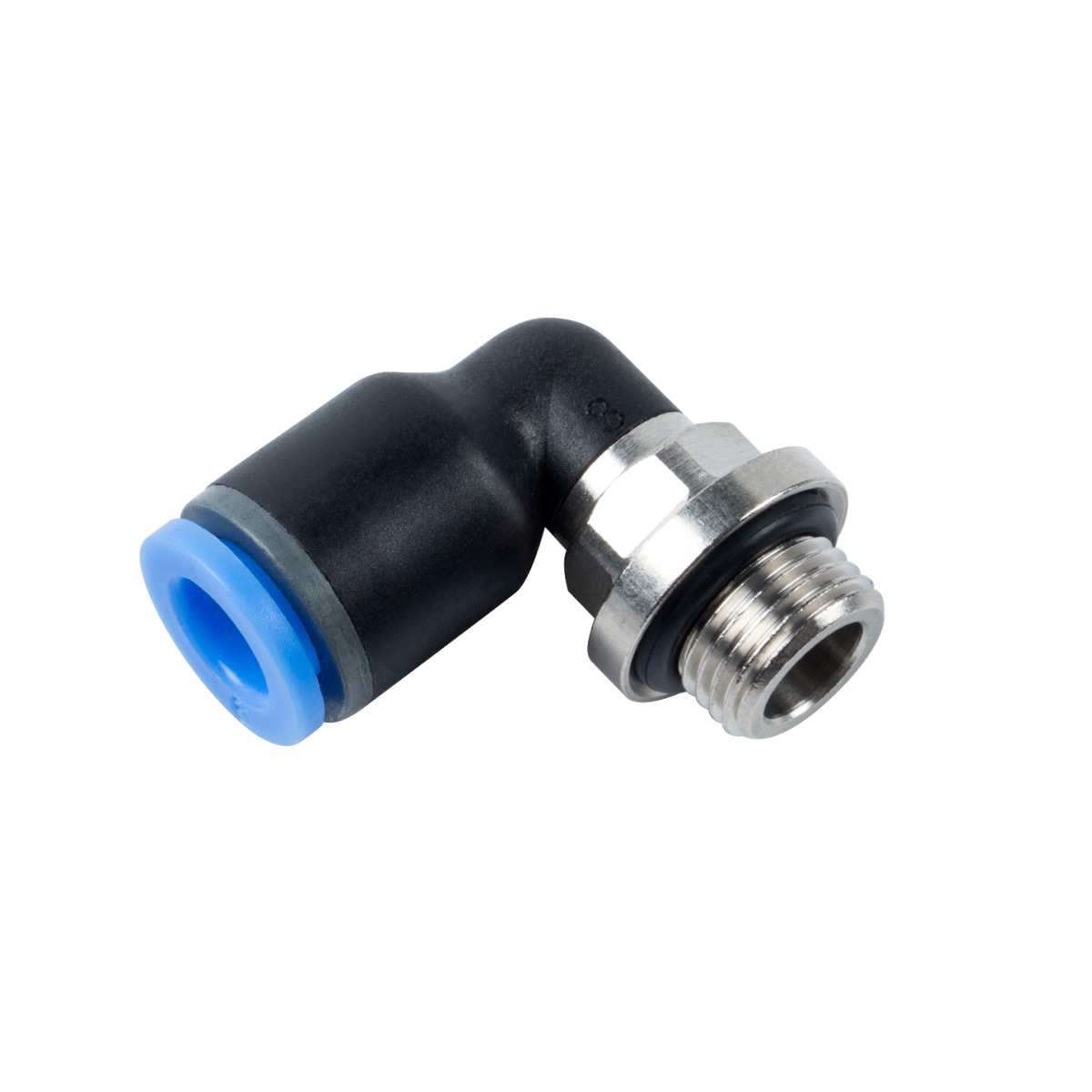 Aircraft Push-in-Stecker 1/8" AG x 6 mm, Winkel, 15 bar Produktbild img1 L
