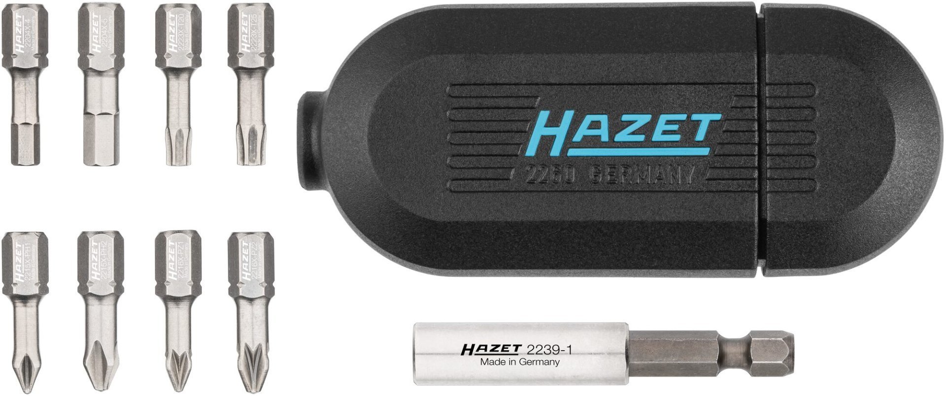 HAZET HAZET Bithalter 2260X/10N ∙ 10-teilig Produktbild img1 L