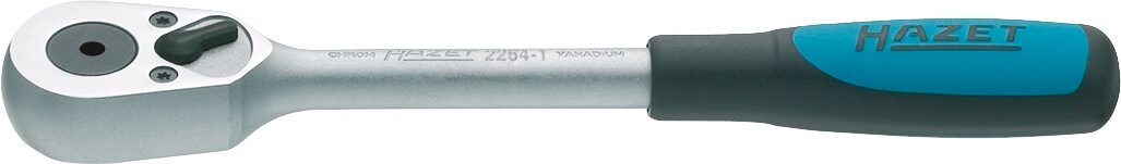 HAZET Umschaltknarre für Bits 2264-1 ∙ 5/16 Zoll (8 mm) Sechskant hohl ∙ Länge: 200 mm Produktbild img1 L
