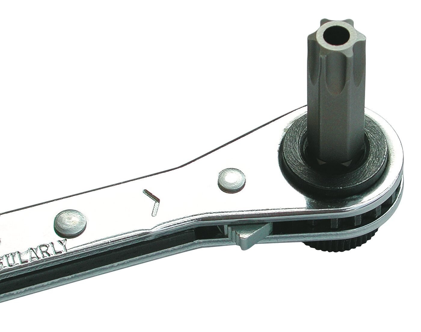HAZET Umschaltknarre für Bits 2265-1 ∙ 1/4 Zoll (6,3 mm) Sechskant hohl, 5/16 Zoll (8 mm) Sechskant hohl ∙ Länge: 140 mm Produktbild img4 L