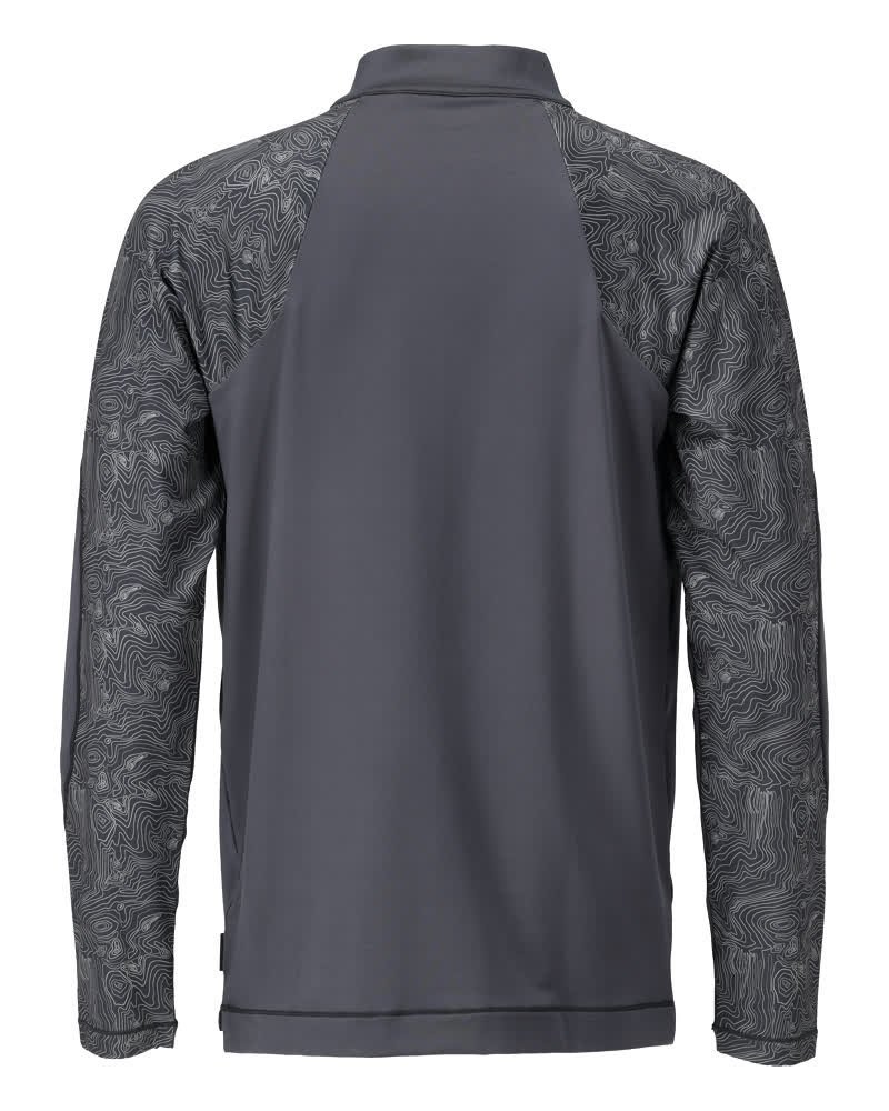 T-Shirt, Langarm, kurzem Reißverschluss Produktbild img3 L