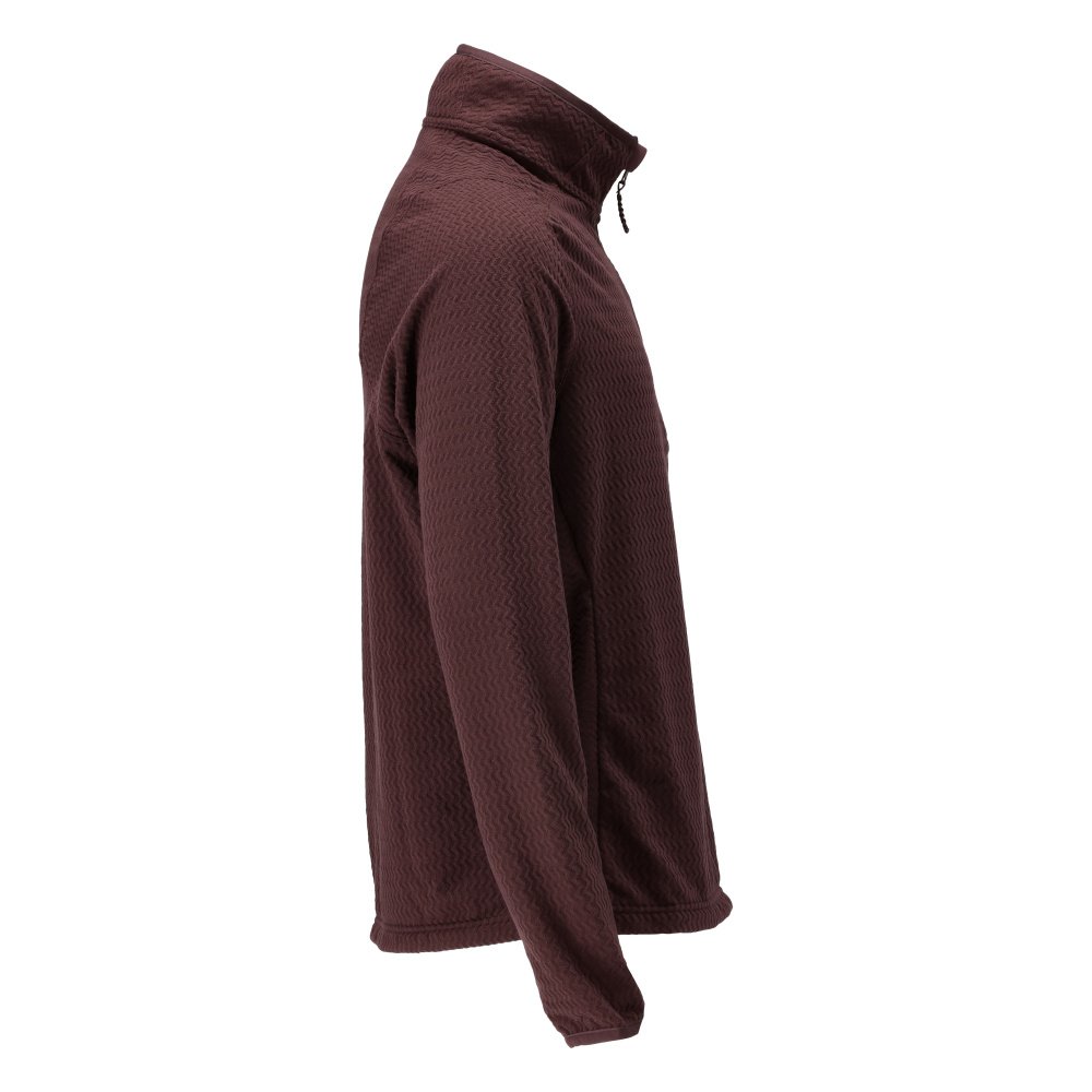 Microfleece Pullover mit kurzum Zipper Microfleecejacke Größe XS, bordeaux Produktbild img4 L