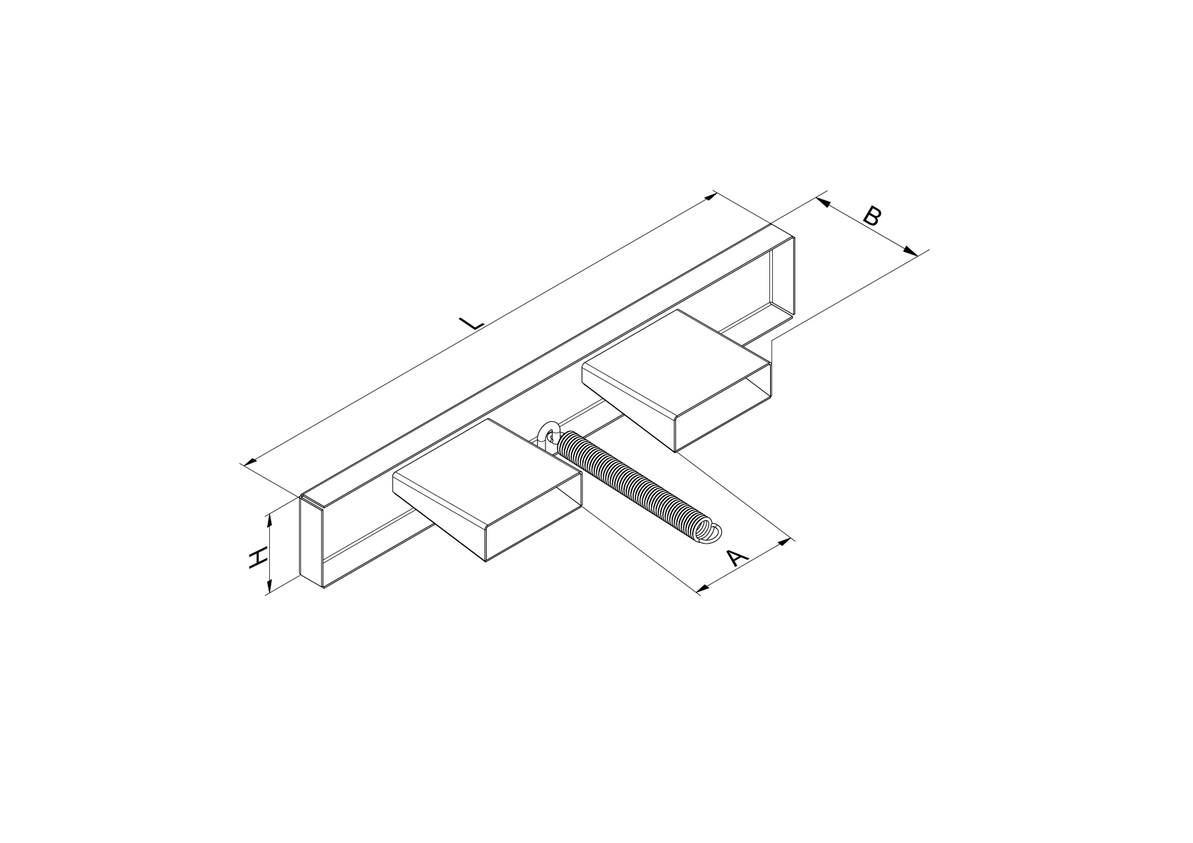 Gabelzinken-Schutzbalken Produktbild img1 L