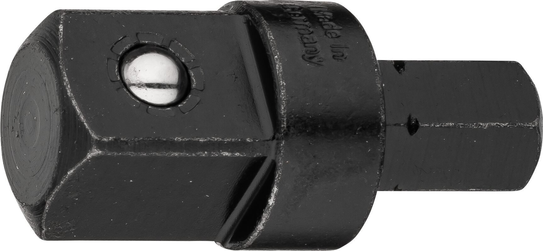 HAZET Adapter 2311 ∙ 3/8 Zoll (10 mm) Sechskant massiv ∙ 1/2 Zoll (12,5 mm) Vierkant massiv ∙ Länge: 38 mm Produktbild img1 L